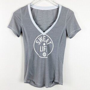 LULULEMON | Sweat Life Runner Up V-Neck Short Sleeve T-Shirt
